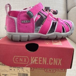 Keen Seacamp II CNX Very Pink/Dawn Pink shoes (Size: Toddler 9)